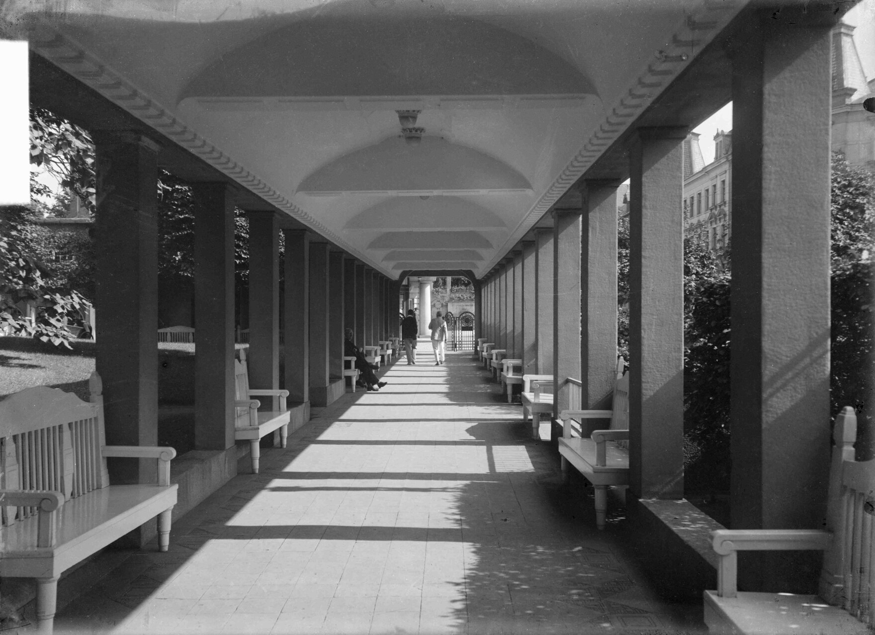 Dresden, Lahmann-Sanatorium, Aufnahme um 1930 von Paul Wolff